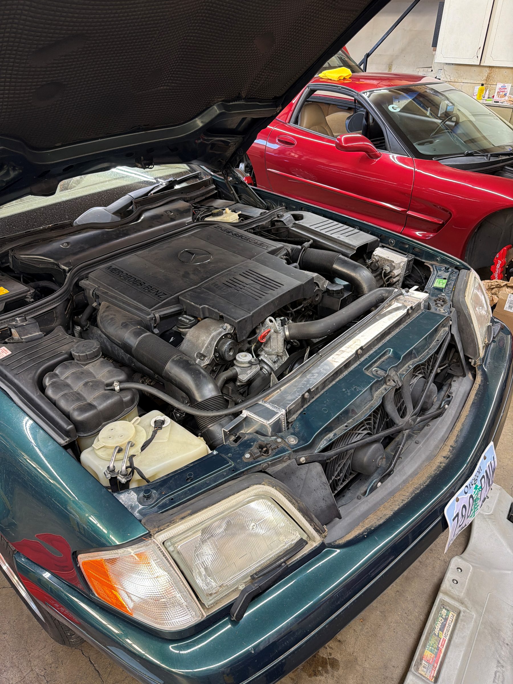 Mercedes-Benz SL500 at Blue Rocket Performance — Milwaukie & Portland, Oregon